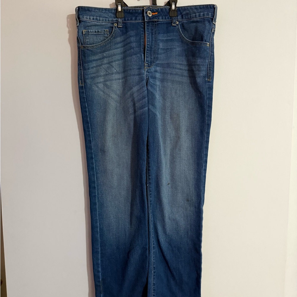 Lee’s Modern Series Straight Fit Denim Jeans Mens Size 34x32